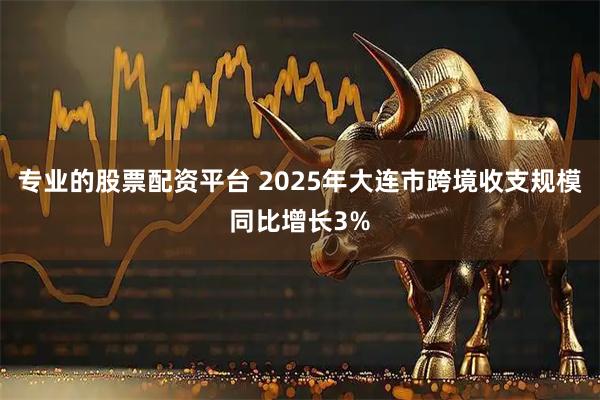 专业的股票配资平台 2025年大连市跨境收支规模同比增长3%